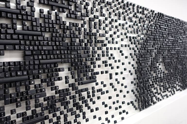 Original Modern Wall Sculpture by Marcin Malewski