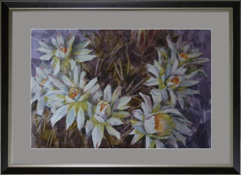 Original Expressionism Floral Painting by Mykhailo Patskan