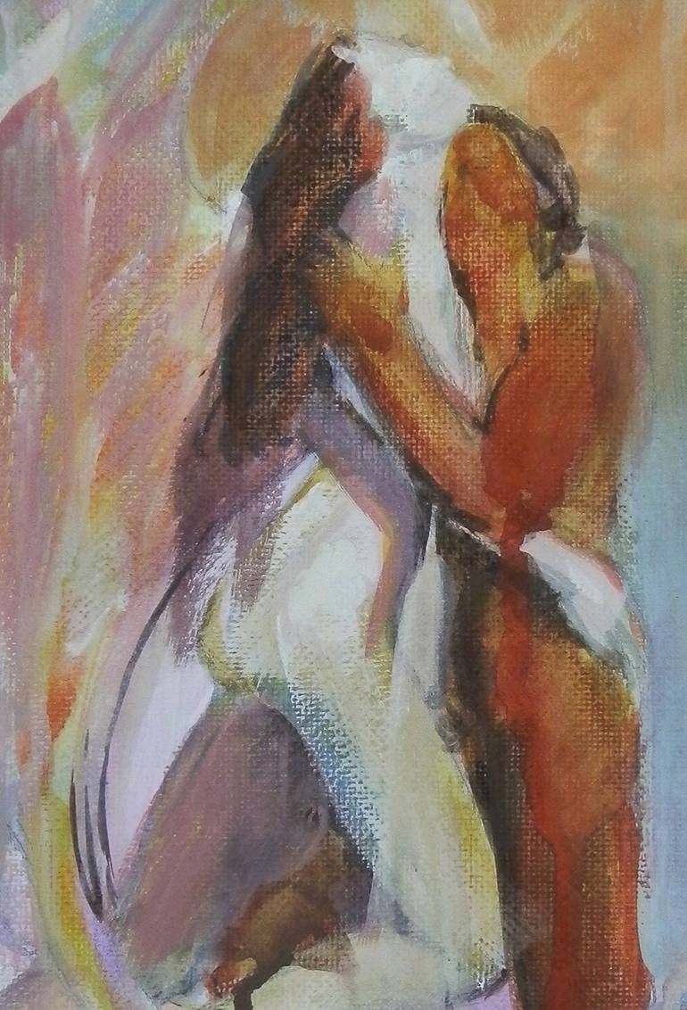 Original Erotic Painting by Mykhailo Patskan