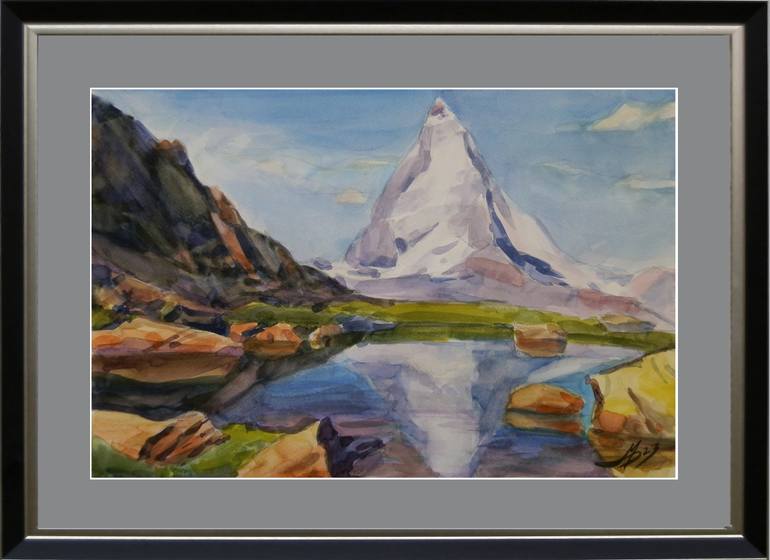 Original Expressionism Travel Painting by Mykhailo Patskan