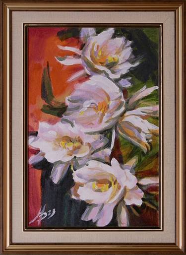 Original Expressionism Floral Paintings by Mykhailo Patskan