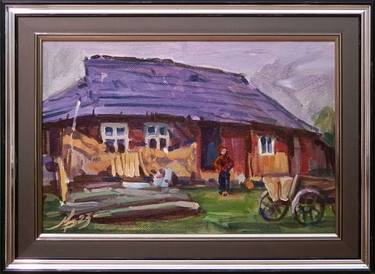 Original Expressionism Landscape Paintings by Mykhailo Patskan