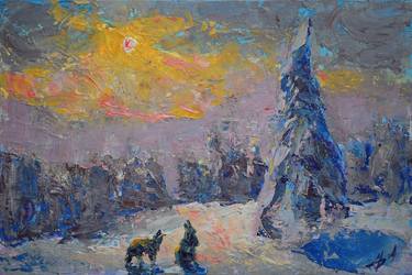 Original Landscape Paintings by Mykhailo Patskan