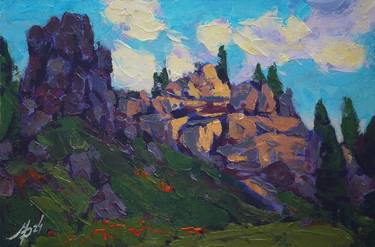 Original Landscape Paintings by Mykhailo Patskan