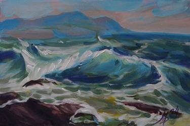 Original Classicism Water Paintings by Mykhailo Patskan