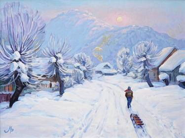 Original Realism Landscape Paintings by Mykhailo Patskan