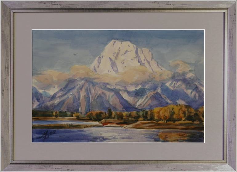 Original Impressionism Landscape Painting by Mykhailo Patskan