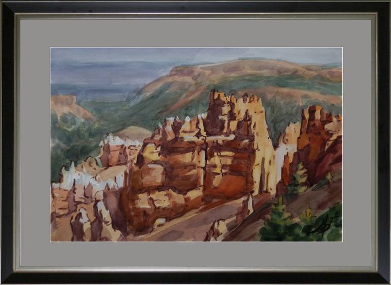 Original Realism Travel Painting by Mykhailo Patskan