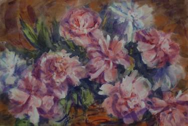Original Impressionism Floral Paintings by Mykhailo Patskan