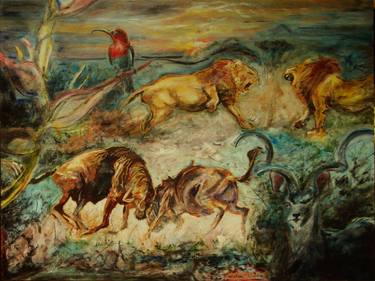 Original Animal Painting by Clive Truter