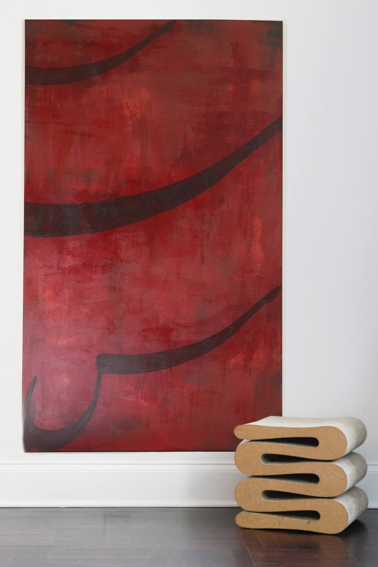Original Abstract Painting by Azita Panahpour