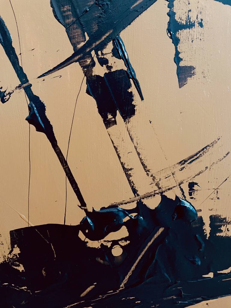 Original Abstract Expressionism Abstract Painting by Mishino Altone