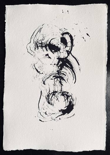 Original Abstract Botanic Drawings by Mishino Altone