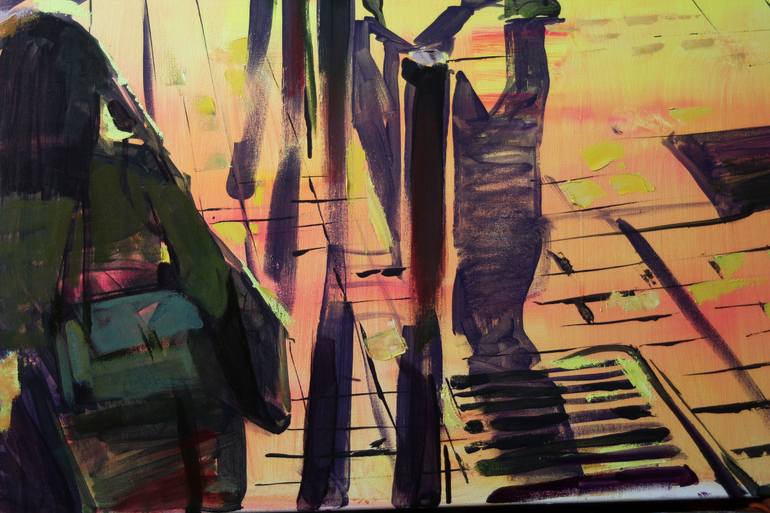 Original Figurative Landscape Painting by Ed Potapenkov