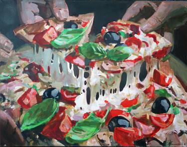 Original Modern Food & Drink Paintings by Ed Potapenkov