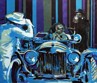 Original Modern Automobile Paintings by Ed Potapenkov