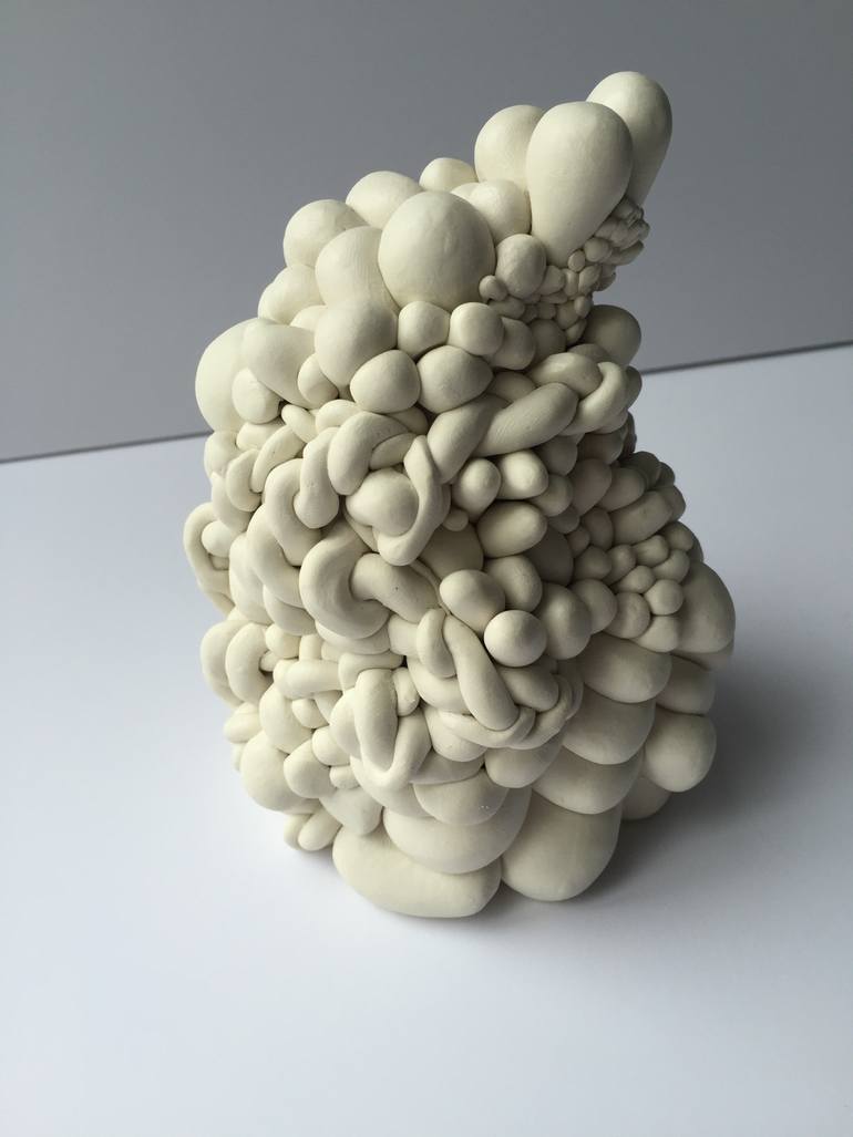 Original Modernism Geometric Sculpture by Angela Schwer