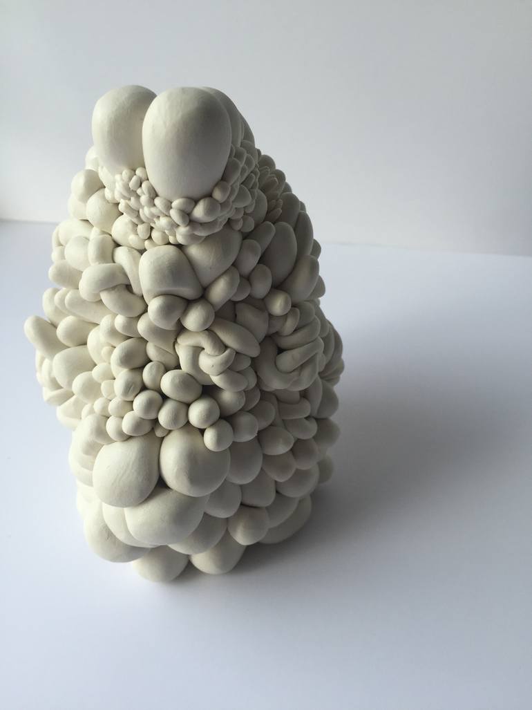 Original Modernism Geometric Sculpture by Angela Schwer