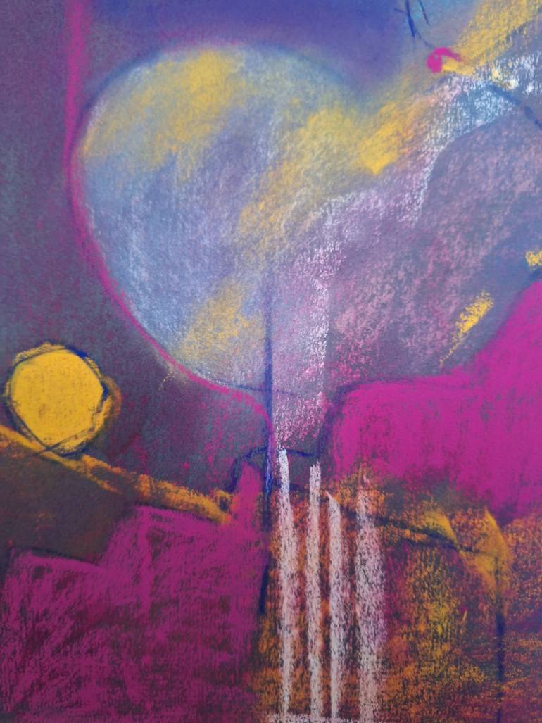 Original Contemporary Abstract Painting by Bibiana Ulanosky