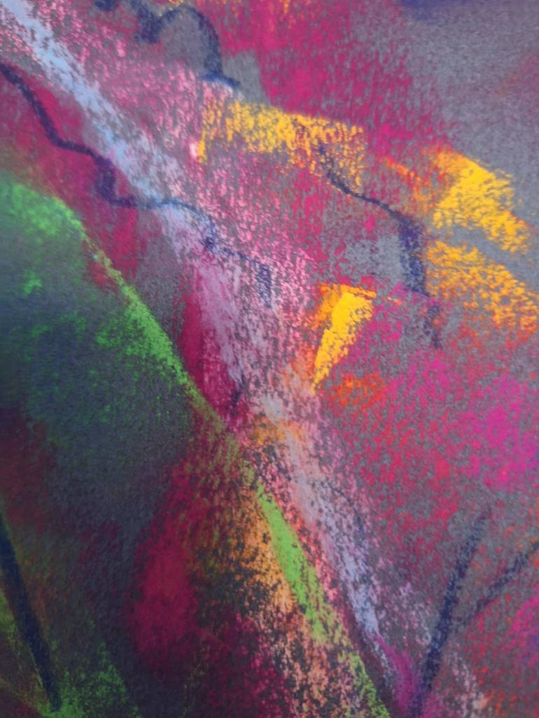 Original Contemporary Abstract Painting by Bibiana Ulanosky