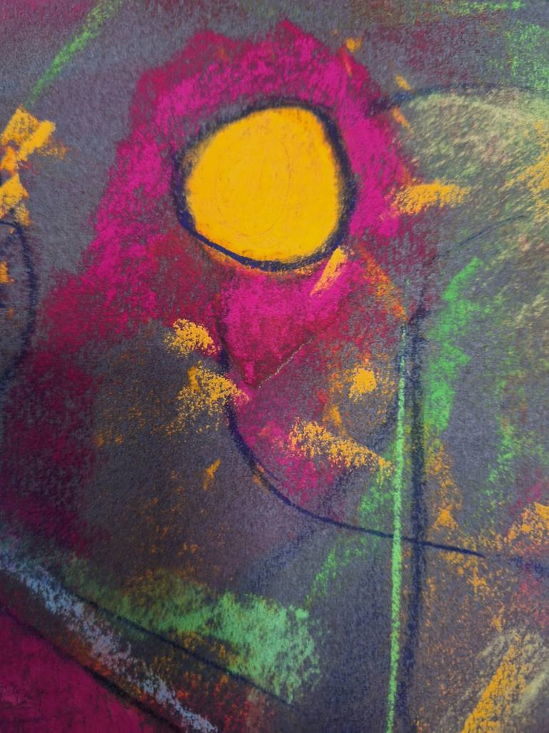 Original Contemporary Abstract Painting by Bibiana Ulanosky