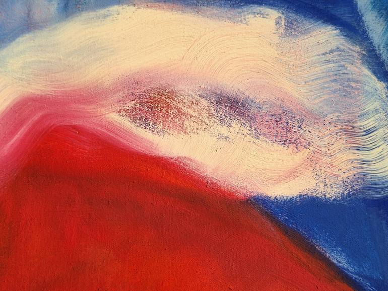 Original Abstract Expressionism Nature Painting by Bibiana Ulanosky