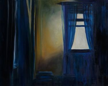 Original Expressionism Interiors Paintings by Grace Dam