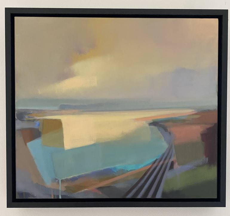 Original Abstract Seascape Painting by Stephen Stott