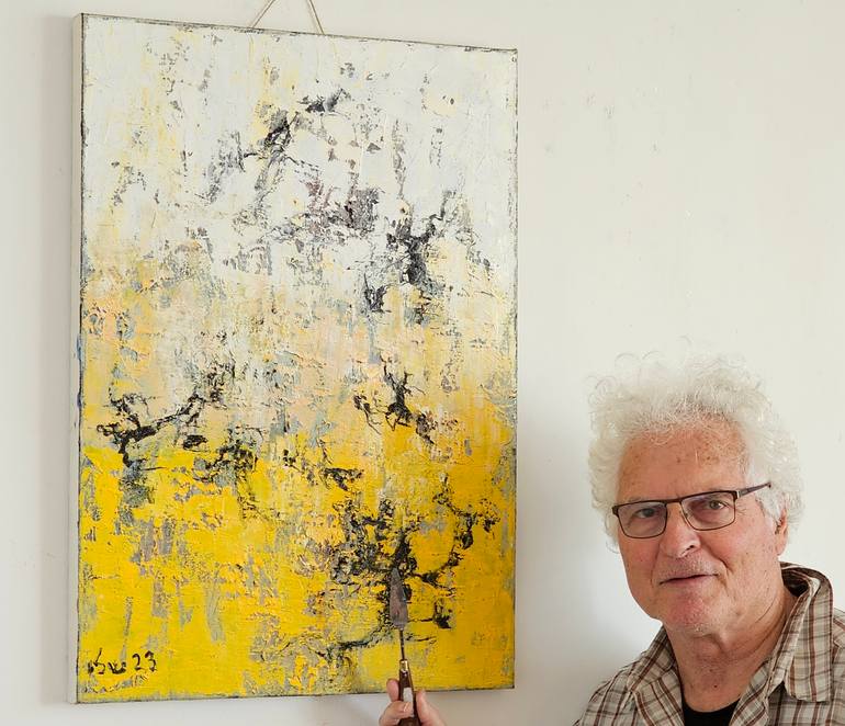 Original Abstract Politics Painting by Shalev Mann