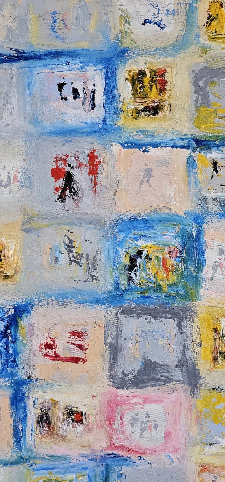 Original Figurative Abstract Painting by Shalev Mann