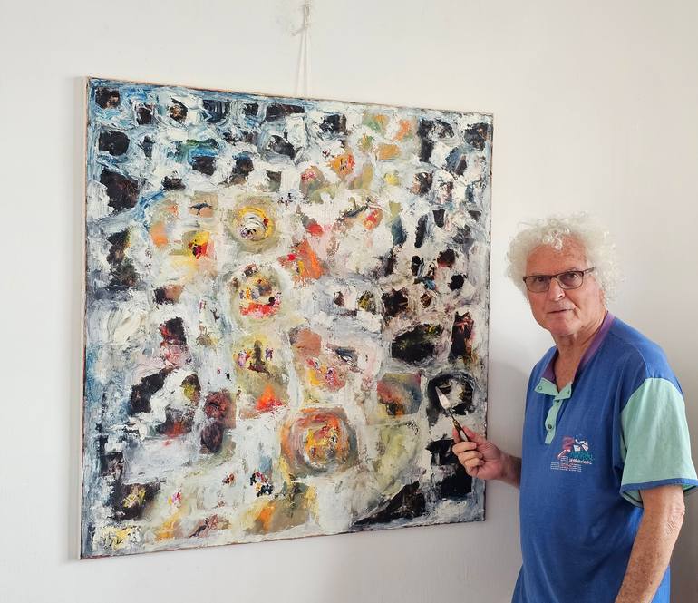 Original Figurative Abstract Painting by Shalev Mann
