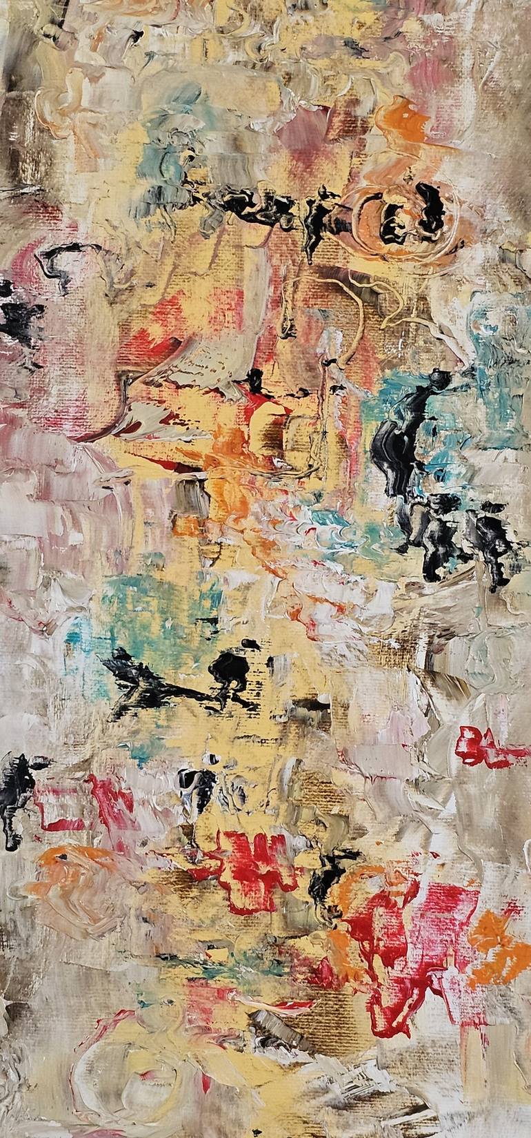 Original Figurative Abstract Painting by Shalev Mann