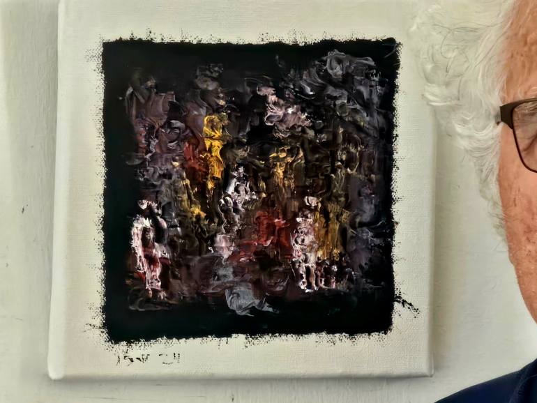 Original Figurative Abstract Painting by Shalev Mann