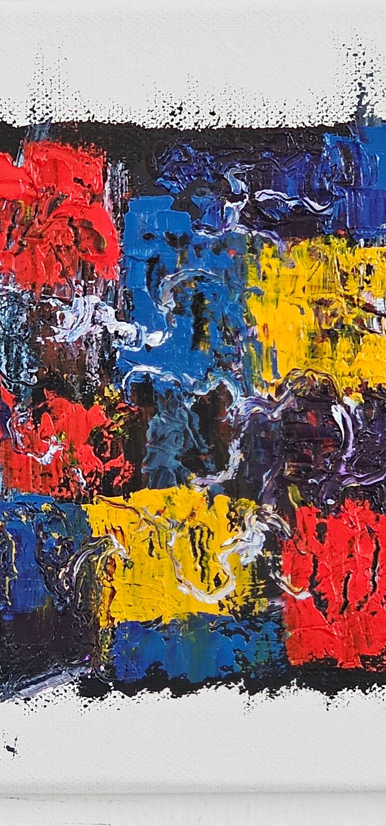 Original Figurative Abstract Painting by Shalev Mann