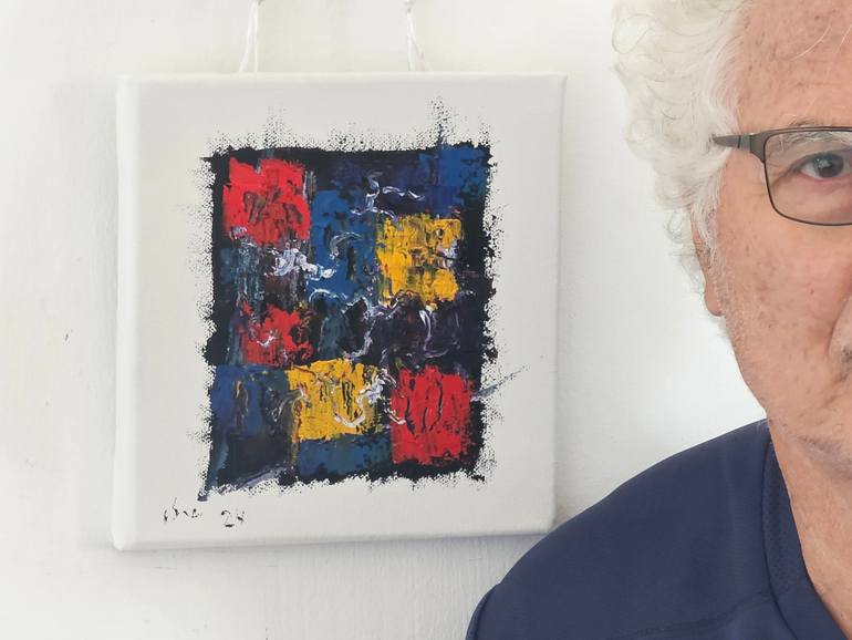 Original Figurative Abstract Painting by Shalev Mann