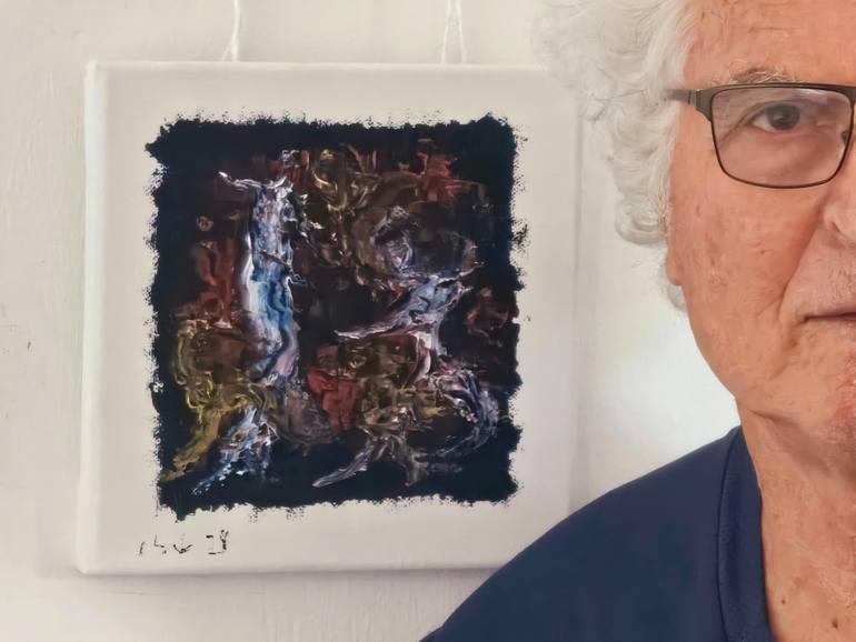 Original Figurative Abstract Painting by Shalev Mann