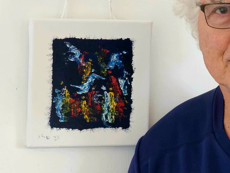 Original Figurative Abstract Painting by Shalev Mann