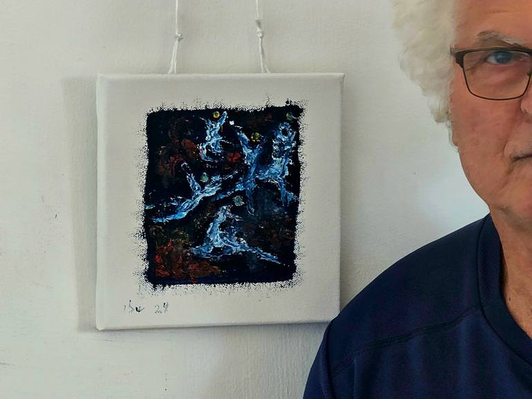 Original Figurative Abstract Painting by Shalev Mann