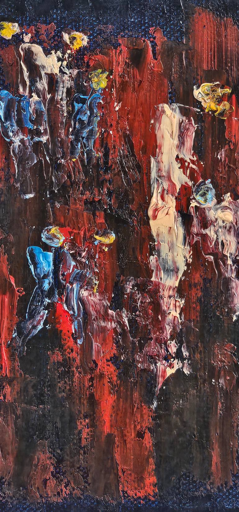 Original Figurative Abstract Painting by Shalev Mann