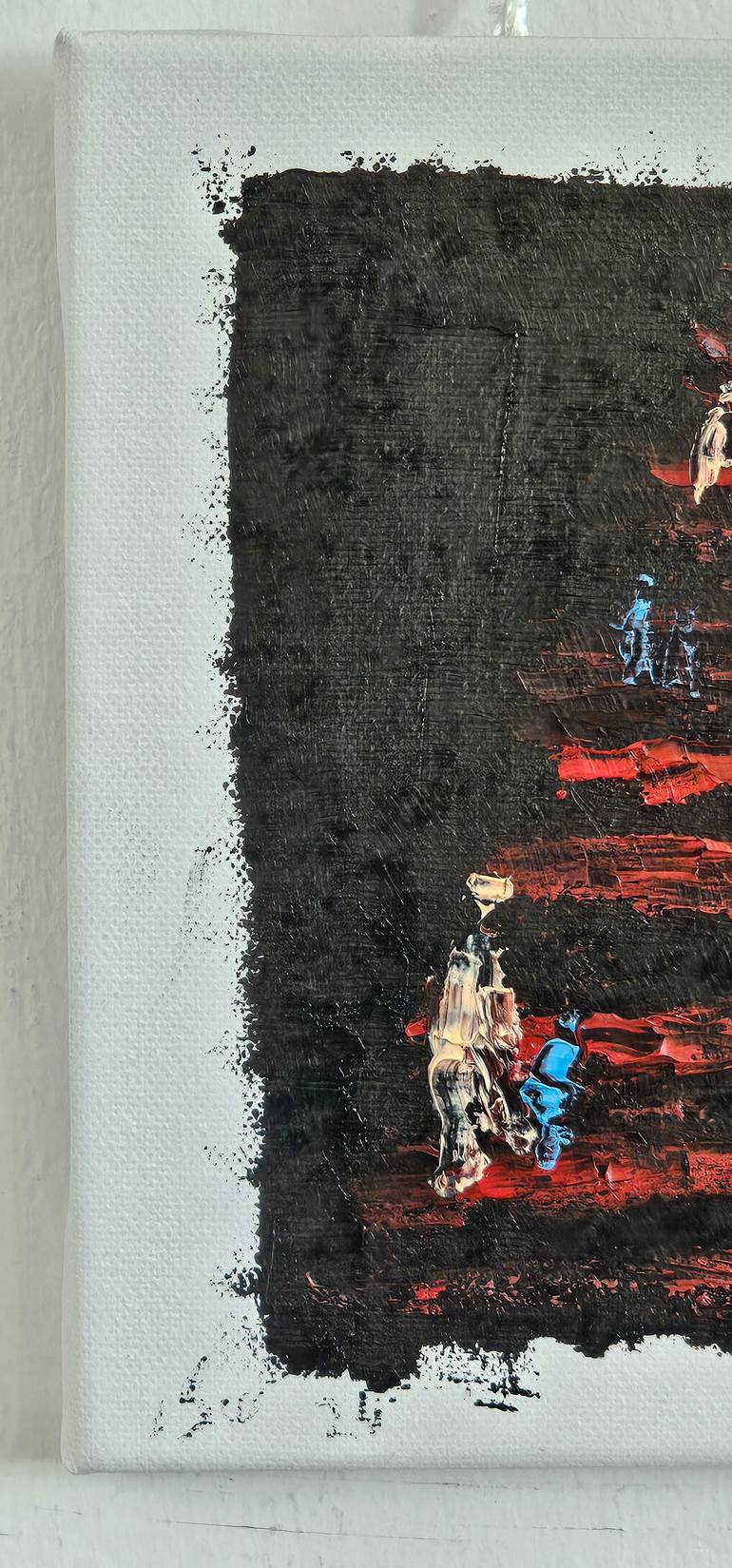 Original Figurative Abstract Painting by Shalev Mann