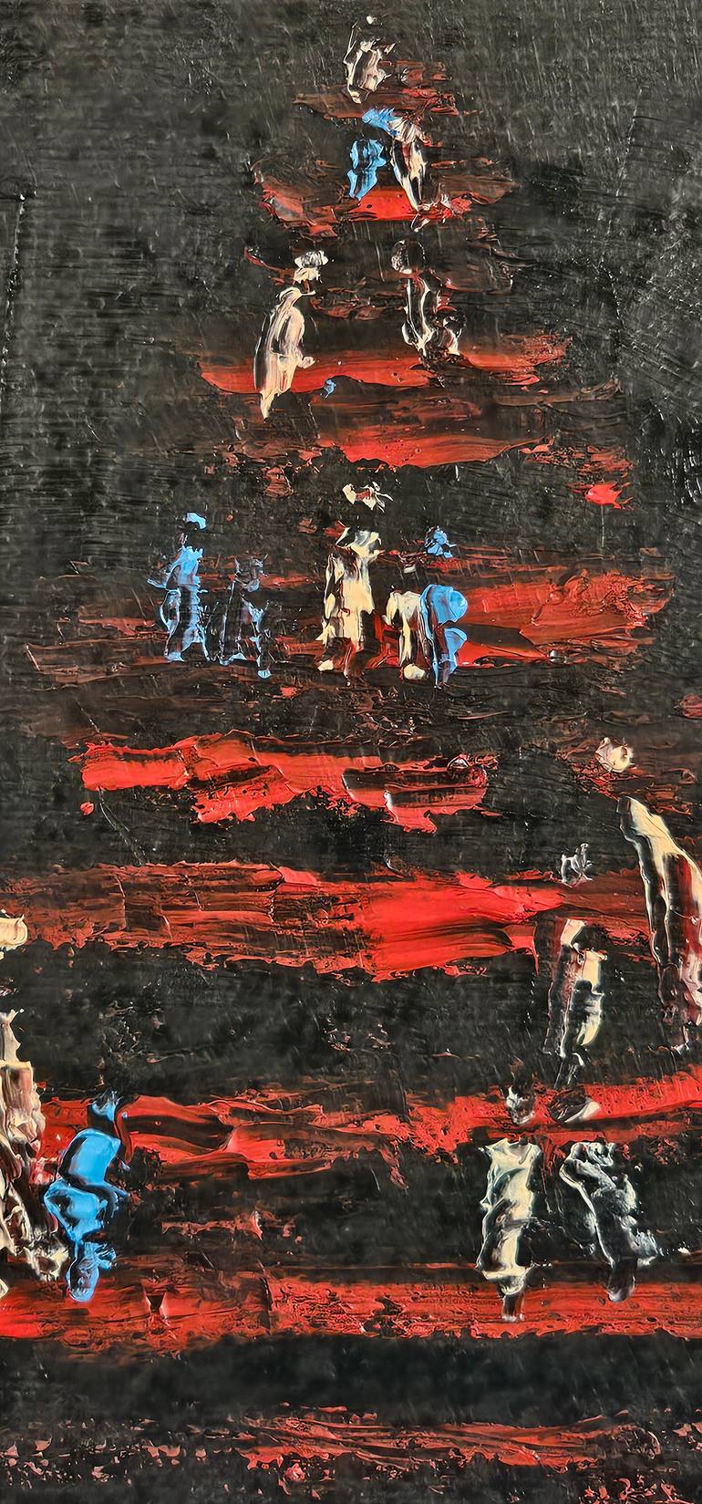 Original Figurative Abstract Painting by Shalev Mann