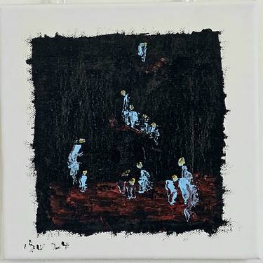Original Figurative Abstract Painting by Shalev Mann