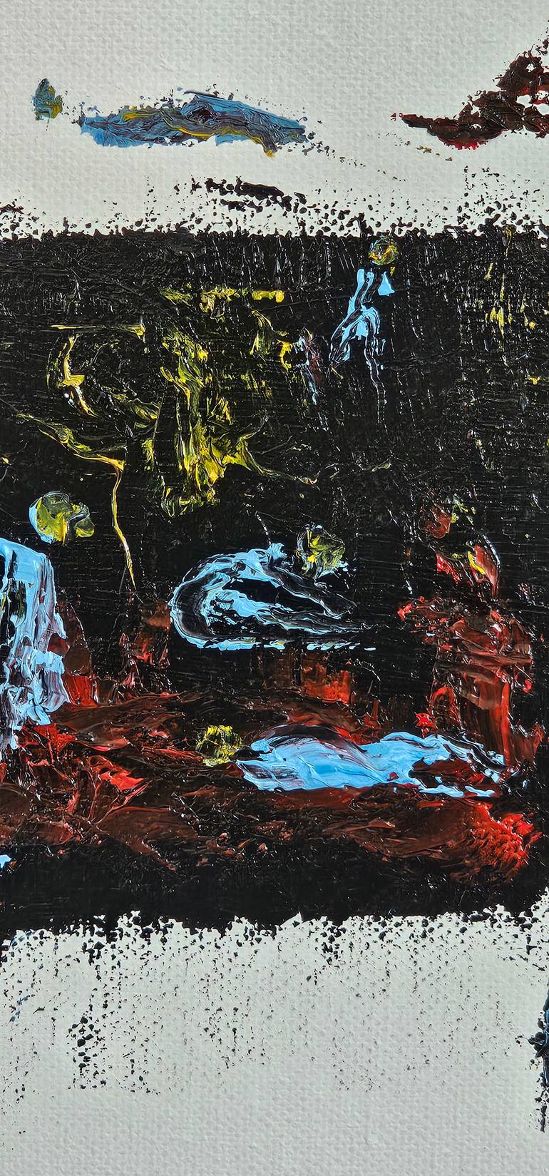 Original Figurative Abstract Painting by Shalev Mann