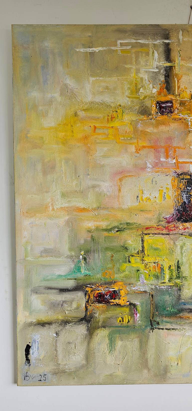 Original Figurative Abstract Painting by Shalev Mann