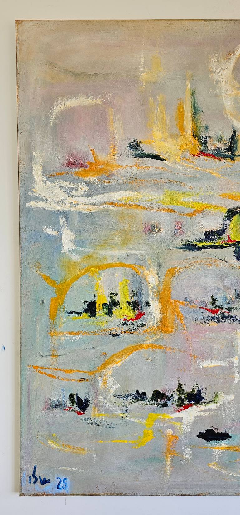 Original Figurative Abstract Painting by Shalev Mann