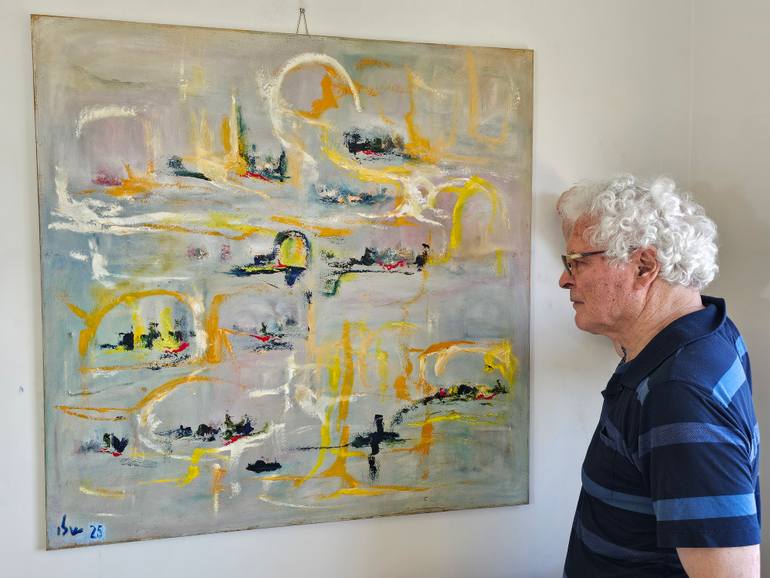 Original Figurative Abstract Painting by Shalev Mann
