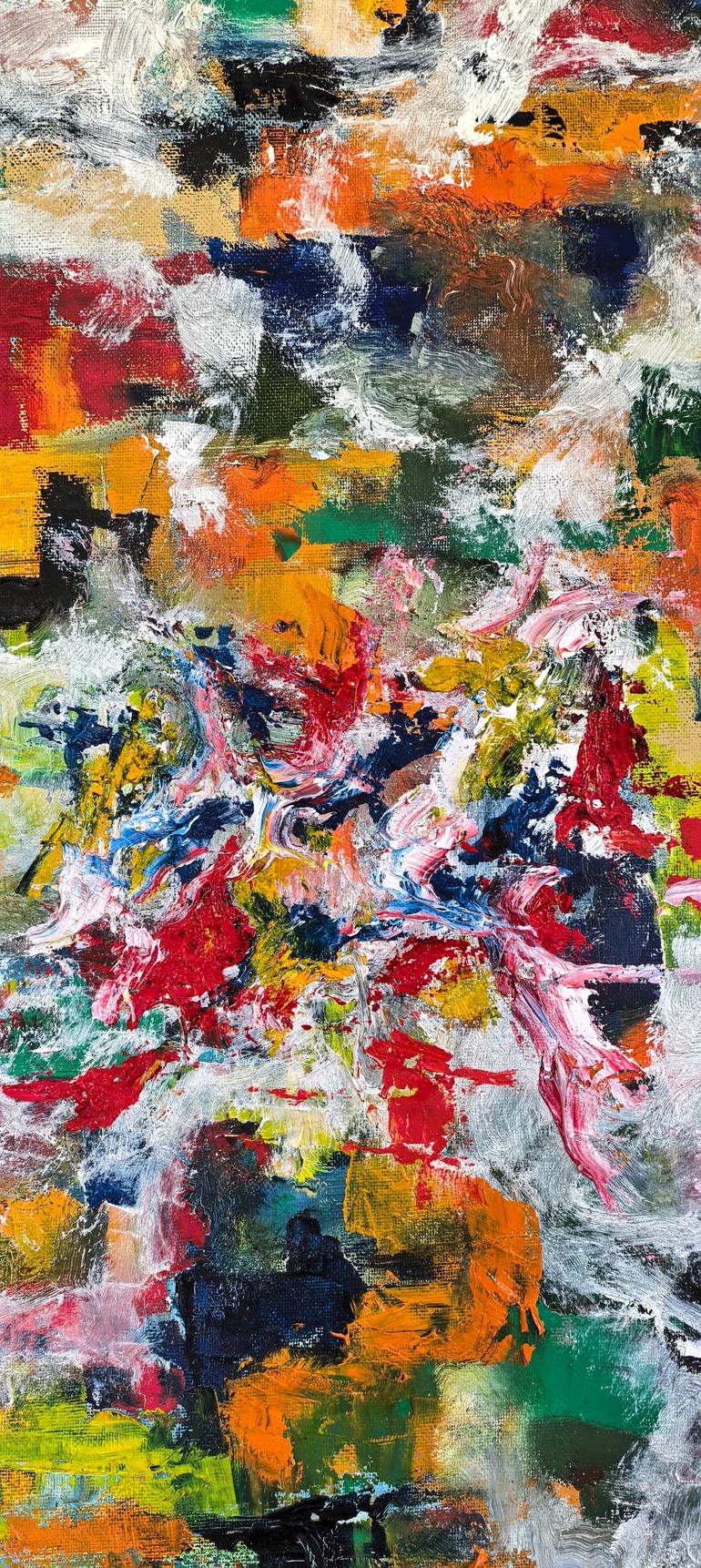 Original Figurative Abstract Painting by Shalev Mann