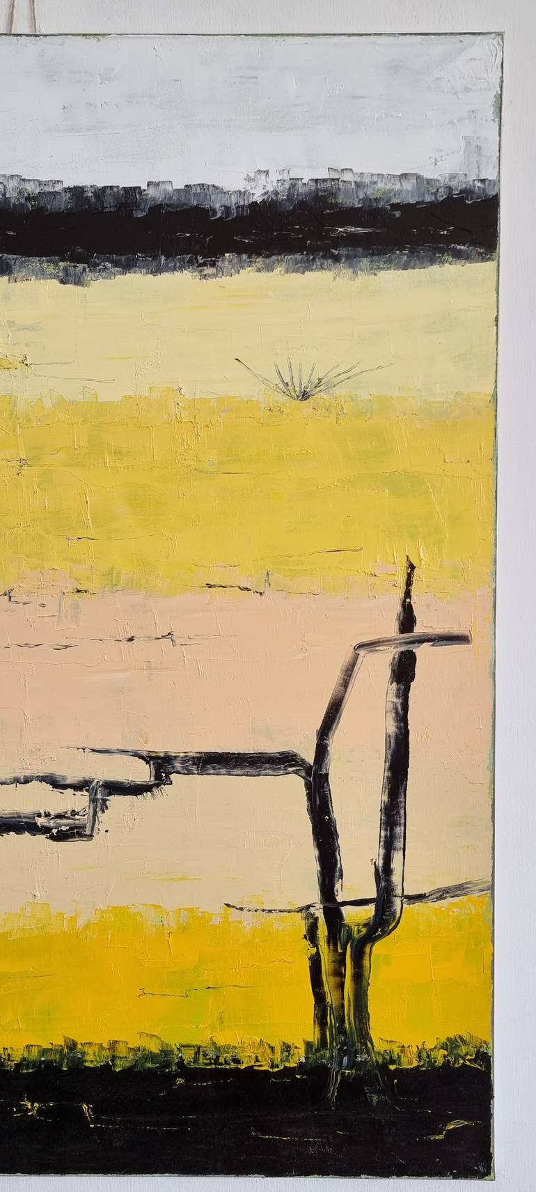 Original Abstract Landscape Painting by Shalev Mann