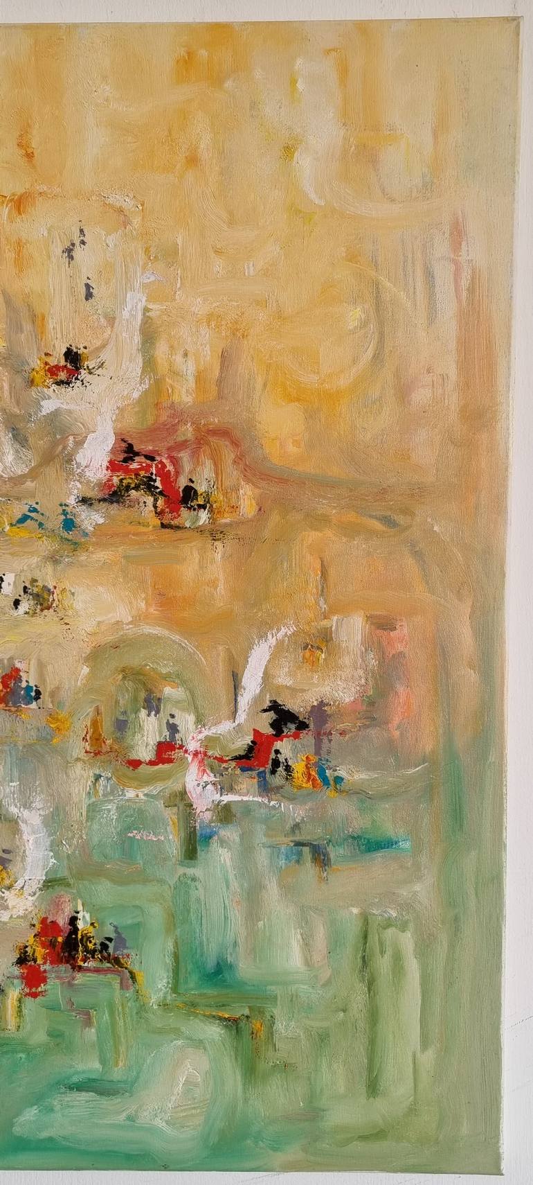 Original Figurative Abstract Painting by Shalev Mann