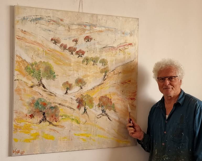 Original Realism Landscape Painting by Shalev Mann